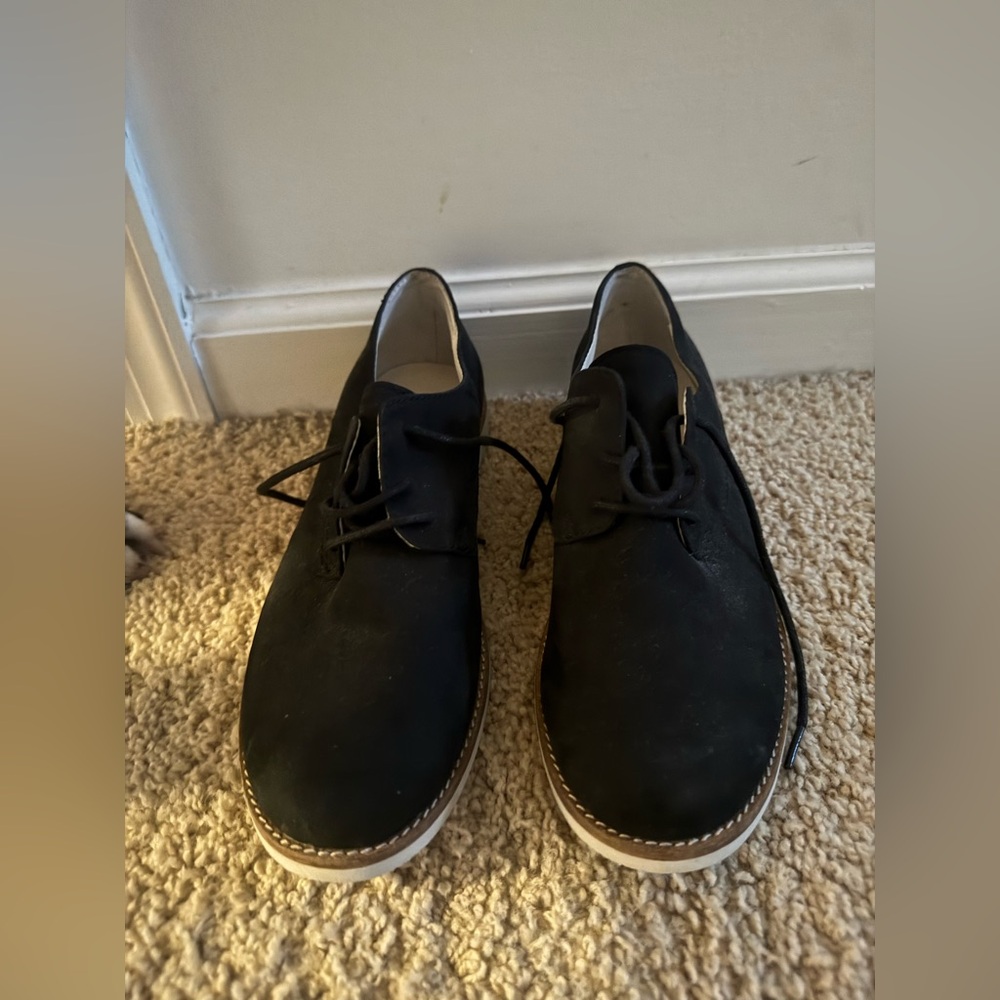 Black suede BP shoes brand new